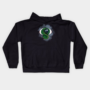 The Coiling Eye, v2 Kids Hoodie